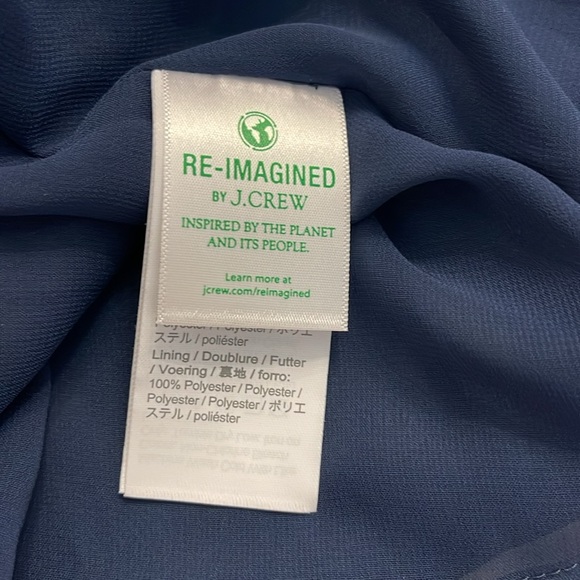 New with tags, J.Crew collection, maxi dress, navy size 16 - Picture 10 of 12